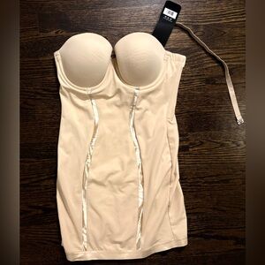 Women's Strapless Shapewear Slip